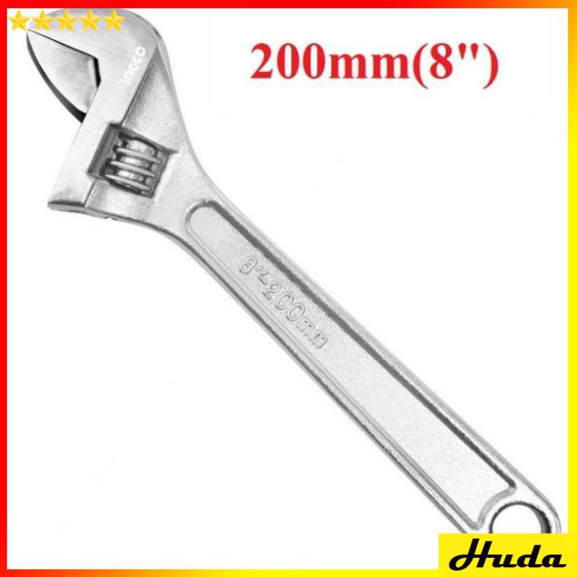 Mỏ lết mạ chrome Ingco 8''/200mm - HADW131082  LKJ