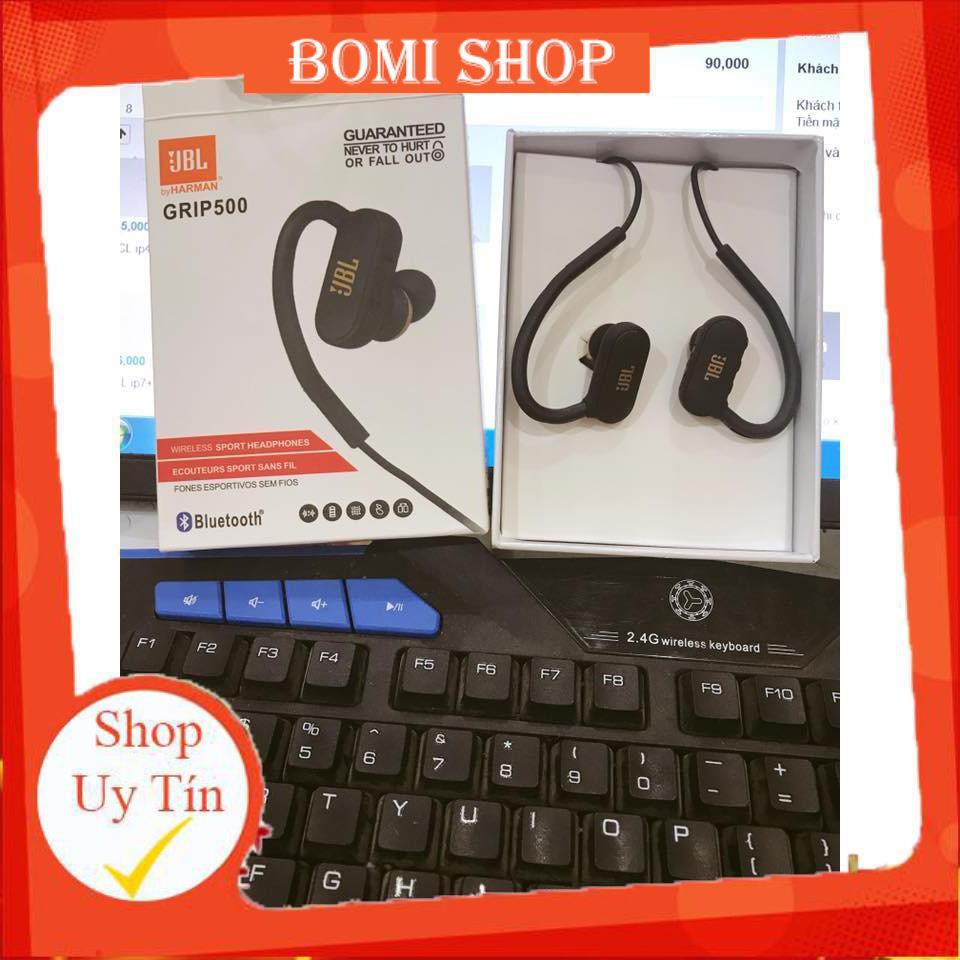 HÀNG CHÍNH HÃNG_TAI BLUTOOTH SPORT JBL GRIP 500_BOMISHOP