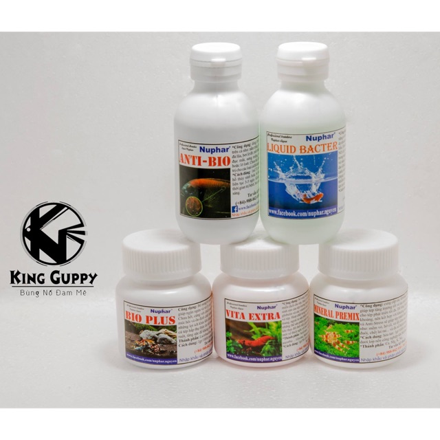 Bộ 5 sản phẩm thuốc Nuphar