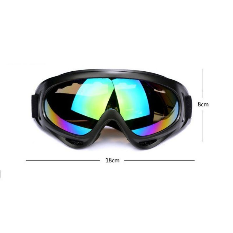 Kính phi công mũ phượt uv x400 Dùng cho mũ bảo hiểm 1/2 và 3/4 chống tia uv gió bụi