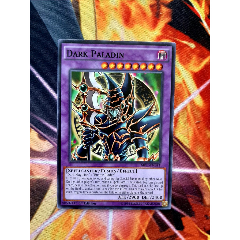 THẺ BÀI YUGIOH - MONSTER -Dark Paladin - MIL1-EN041 - Common