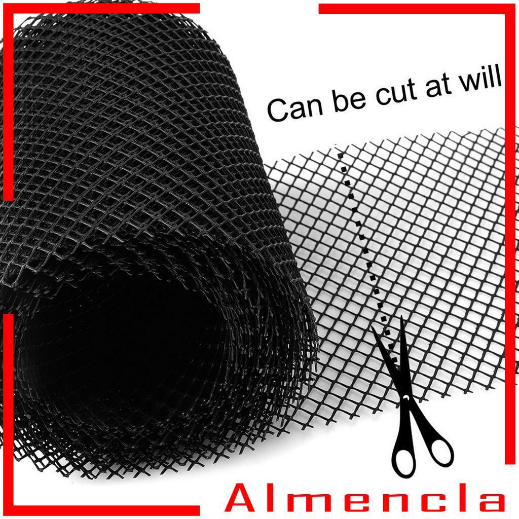 Lưới bảo vệ máng xối ngăn cặn rêu màu đen