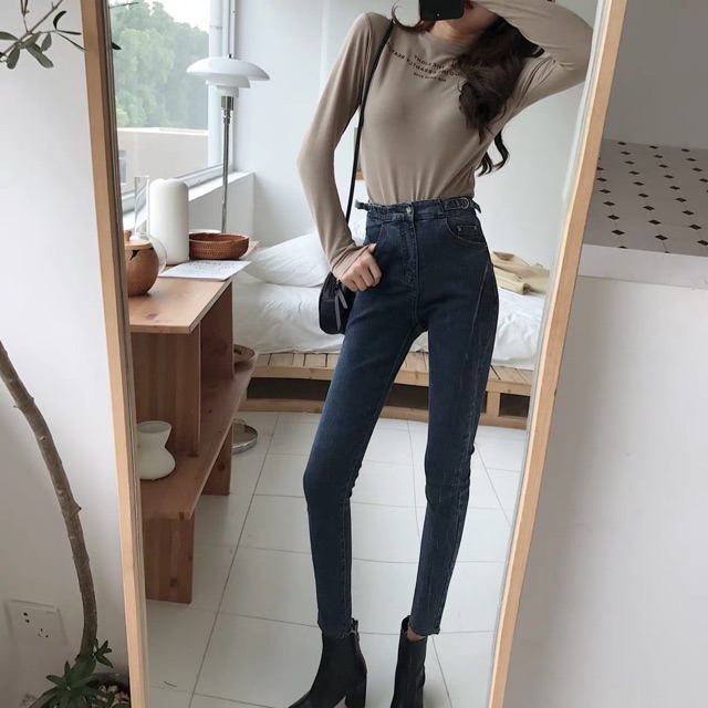 [Mã WASTMAY giảm 15% tối đa 30K đơn 150K] [ NHIỀU MẪU ] QUẦN SKINNY JEAN CẠP CAO_Hình thật | BigBuy360 - bigbuy360.vn
