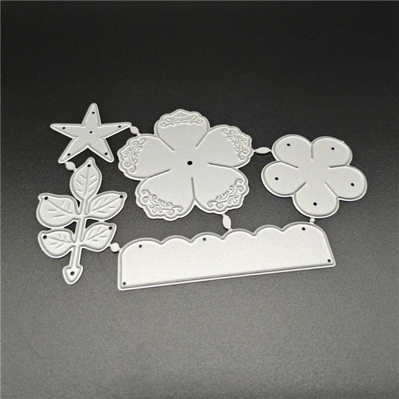 ✿ Khuôn Cắt Giấy Kim Loại Hình Hoa Xinh Xắn
