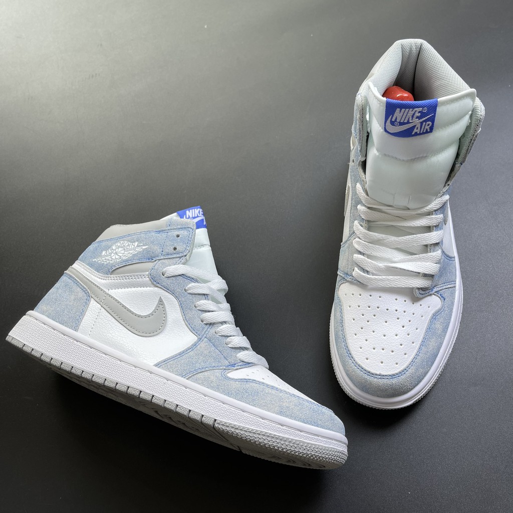 ✔️ Giày Jordan 1 High Hyper Royal Xanh Cao Cổ Giày Thể Thao Nam Nữ Full Phụ Kiện ✔️