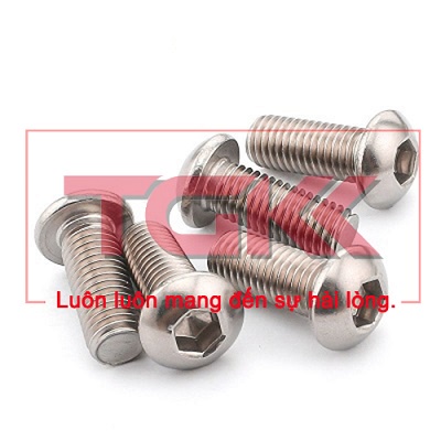 Bulong LGC chỏm cầu inox 304 M6