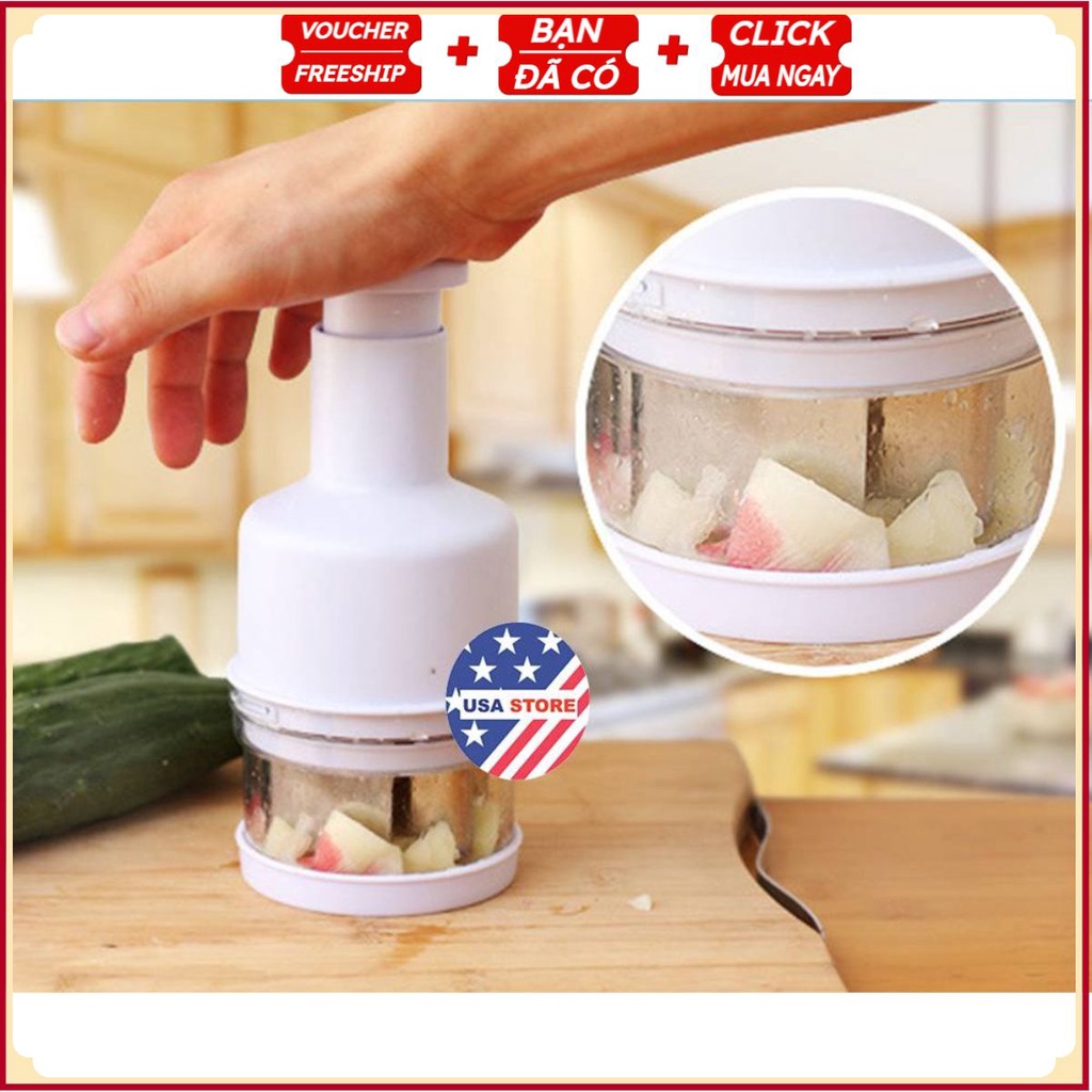 Thái Băm Hành Tỏi T6004 Siêu Việt (Ấn Tay)