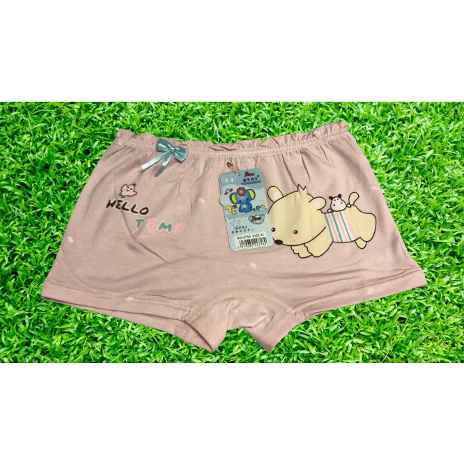 Quần Lót Sọt Bé Thun Cotton Hình Cún con dễ thương 0758 (Size 15-30Kg)-Quần Chip Bé co dãn thoải mái, thấm hút mồ hôi