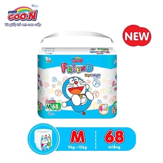Tã quần Goon Friend Doremon mới gói siêu đại M68