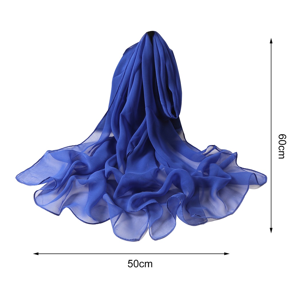Khăn Choàng Cổ Mỏng Nhẹ Mềm Mại Thoải Mái Bảo Vệ Chống Nắng Mùa Hè Cho Nữ