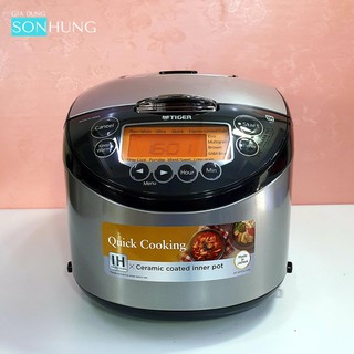 Nồi cơm điện tử cao tần Tiger JKT-D10V Dung tích 1.0 Lít [BẢO HÀNH CHÍNH HÃNG] sản xuất tại Nhật Bản