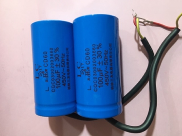 Tụ khởi động mô tơ 450vac - 20uf, 30uf, 40uf, 100uf, 150uf, 200uf, 300uf, 400uf