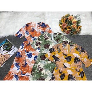 Đầm maxi tơ hoa size M,L,XL giá 190K