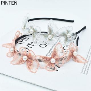 Băng đô cài tóc hình bướm ba chiều