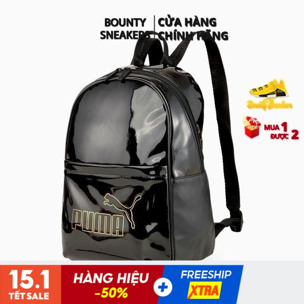 Balo Thời Trang Puma Core Up &quot;Black&quot; 077918-01 - Hàng Chính Hãng - Bounty Sneakers