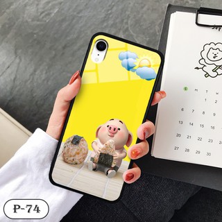 Ốp kính in hình cute Iphone XR