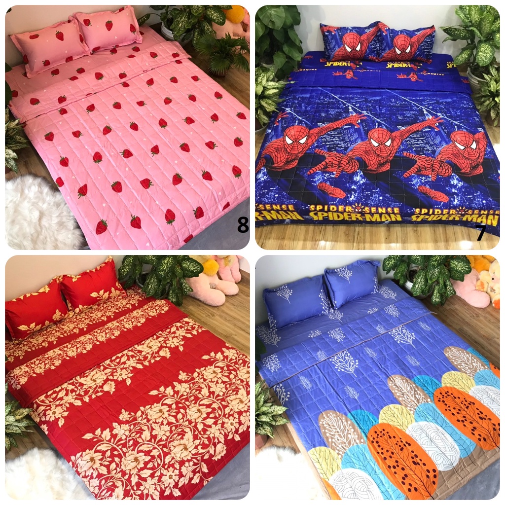 Bộ ga trải giường 3 món cotton poly , ga giường cập nhật mẫu mới hình thú ngộ nghĩnh hot nhất 2022 | BigBuy360 - bigbuy360.vn