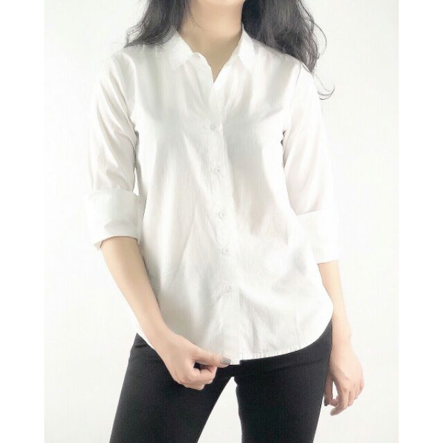 Sơ mi trắng Vnxk