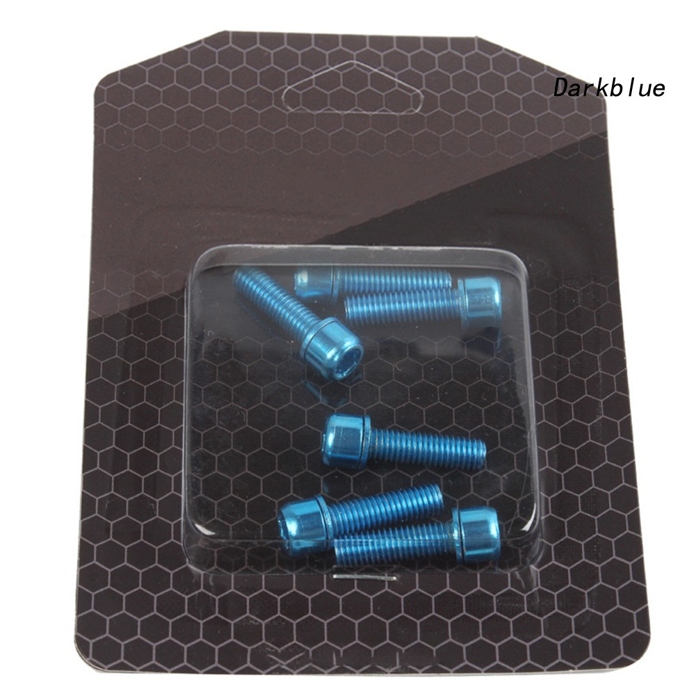 Bộ 6 Ốc Vít Chất Liệu Hợp Kim Nhôm Cho Xe Đạp