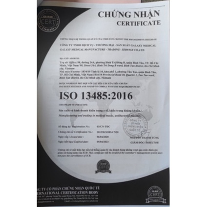 Set 50 chiếc khẩu trang 4 lớp KF94 MASK 4D chống bụi mịn và kháng khuẩn chính hãng GALAXY MEDICAL
