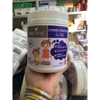 Bột tăng chiều cao Bio Island Lysine Starter