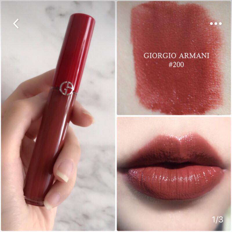 Son kem lì Giorgio Armani Lip Maestro Intense Velvet Color fullsize