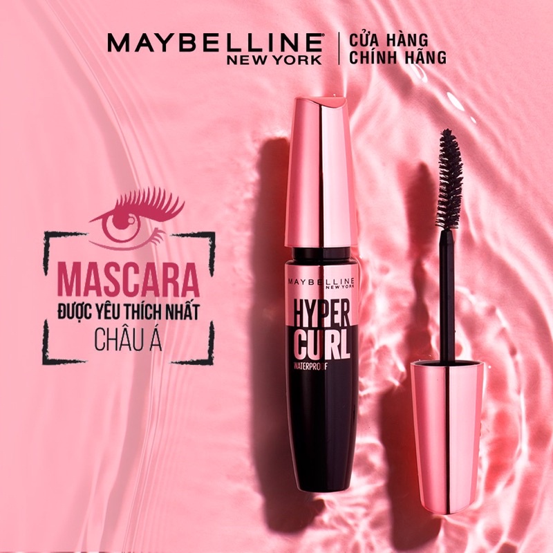 MASCARA MAYBELINE THE HYPER CURL VOLUM EXPRESS (Hàng xách tay chính hãng)