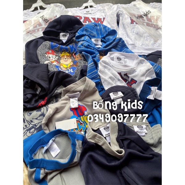 Bộ Nỉ Bé Trai Chó Cứu Hộ