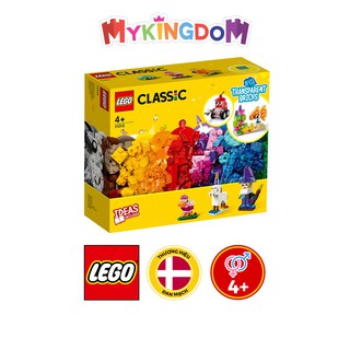 LEGO Classic Hộp Lắp Ráp Sáng Tạo Trong Suốt 11013