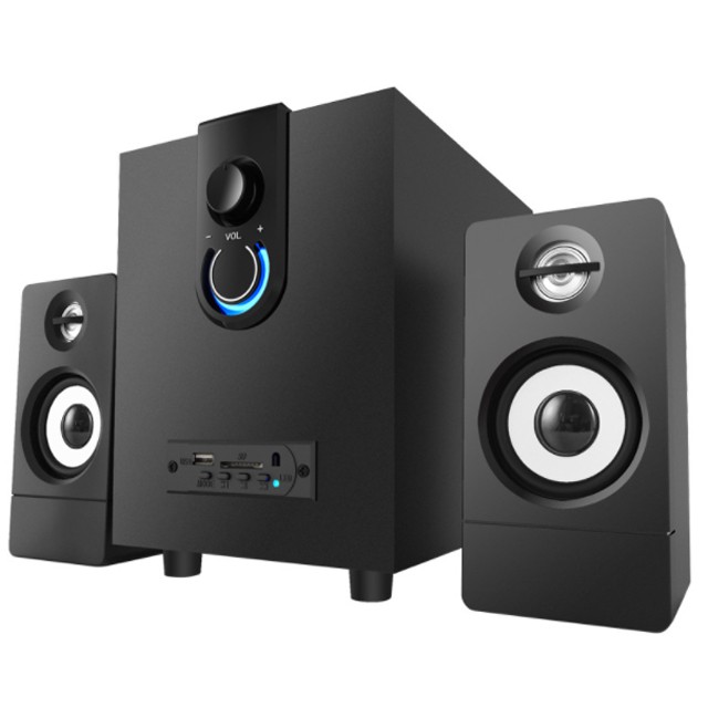 Loa Bluetooth 2.1 Dùng Cho Tivi Máy Vi Tính PC Laptop FT-3900BT Thiết Kế Hiện Đại Có Đèn Led Xanh Loa Công Suất Lớn