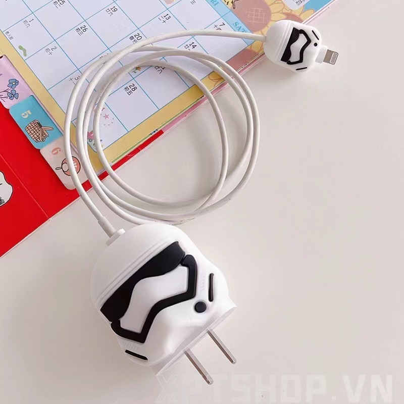 Đầu Bọc Bảo Vệ Dây Cáp Sạc Iphone Bằng Silicone 18W/20W