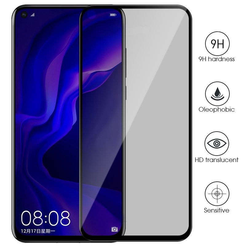 Kính Cường Lực Chống Nhìn Trộm Cho Huawei Y9Prime Y7 Y9 2019 Y7 Pro Honor 8x 10 Lite V9 P30 Mate30 Pro