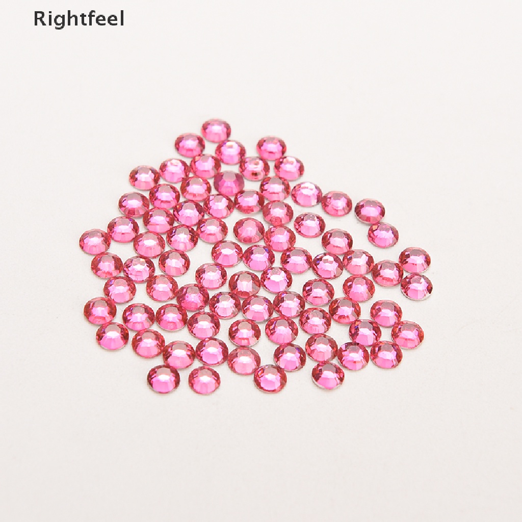 (Hàng Mới) Hạt Pha Lê Tròn 4mm Đính Móng Tay