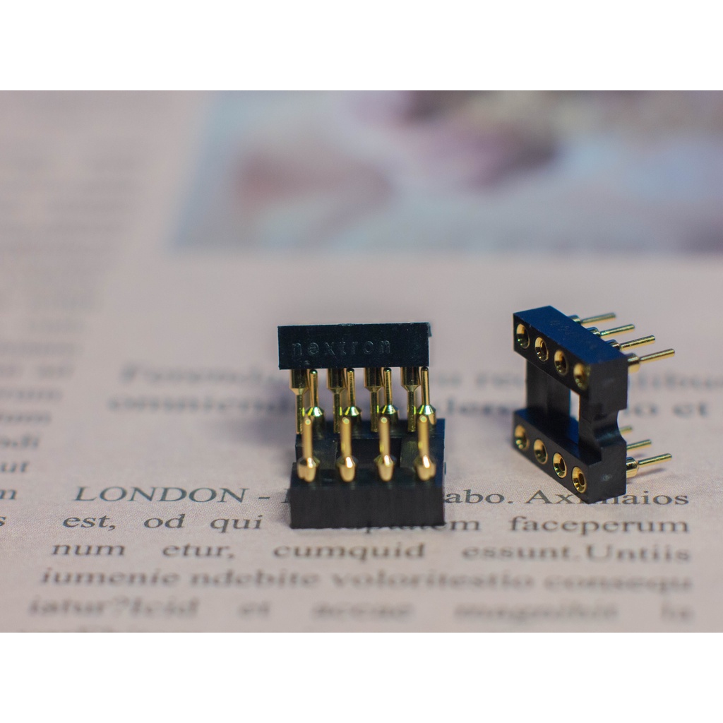 Đế cắm IC - Opamp Nextron mạ vàng x 1 ( 2 loại )