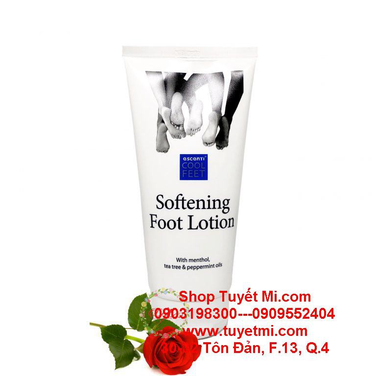 Nhũ tương làm mềm da trị nứt gót chân Escenti Cool Feet UK 150ml