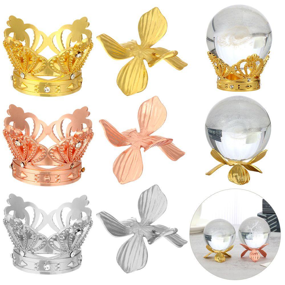 WONDER Giá Đỡ Quả Cầu Hình Chiếc Lá Dùng Trang Trí Nhà