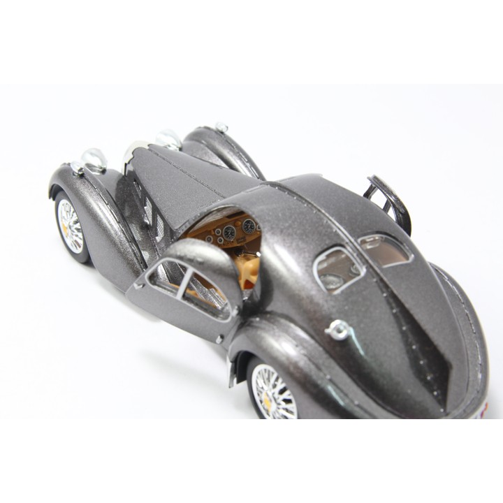 MÔ HÌNH XE XE MÔ HÌNH BUGATTI TYPE 59 GREY 1:32