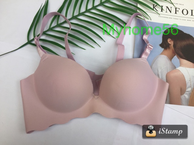 Áo ngực ko gọng đúc su vân ngang chất đẹp,