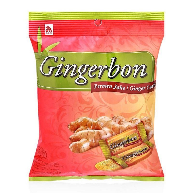 Kẹo Gừng Gingerbon 125g (31 viên)