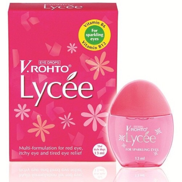 Thuốc nhỏ mắt Vrohto Lycee