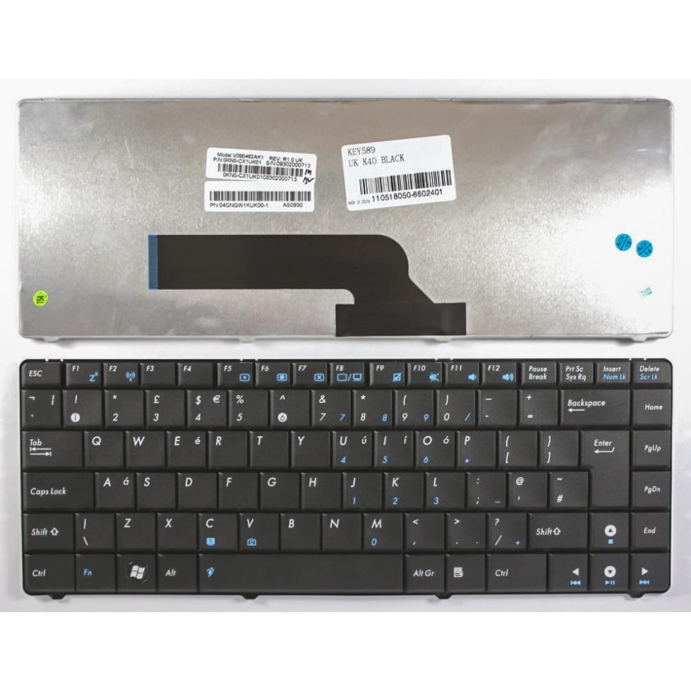 Bàn phím laptop Asus K40 K40IN K40IJ