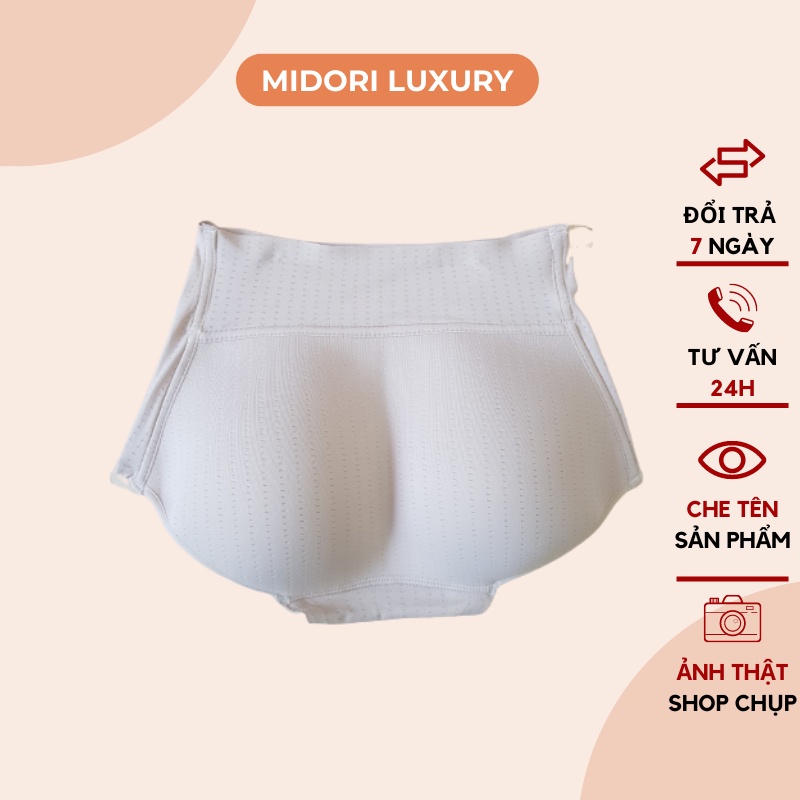 Quần độn mông thông hơi cạp cao tạo hông mút cố định không xê dịch S123