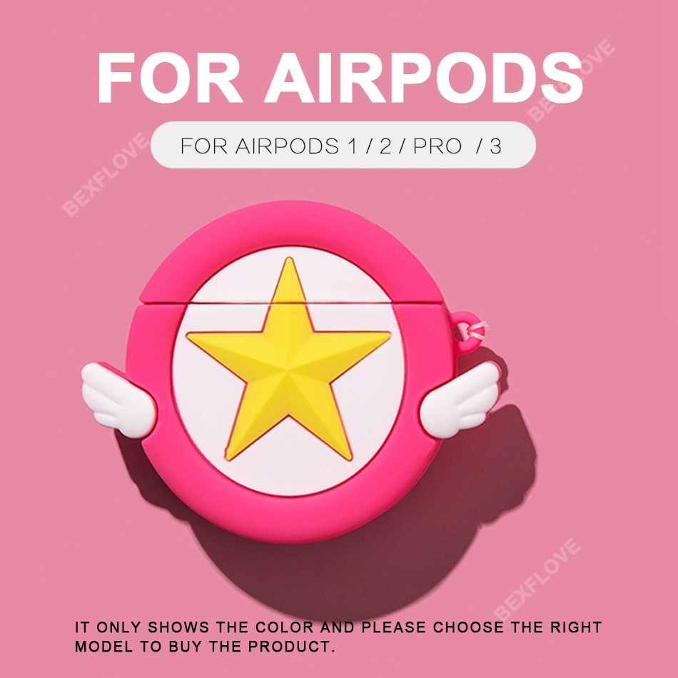 Vỏ bảo vệ hộp sạc tai nghe Airpods 3 Pro bằng silicon hình chú chó 3D dễ thương