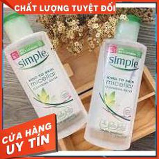 Nước Tẩy Trang Simple Micellar Cleansing Water 200ml!!!