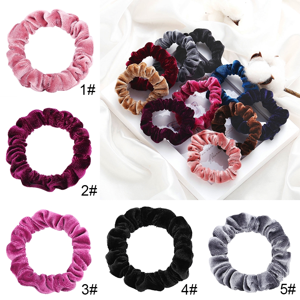 Dây buộc tóc phong cách đơn giản dành cho nữ