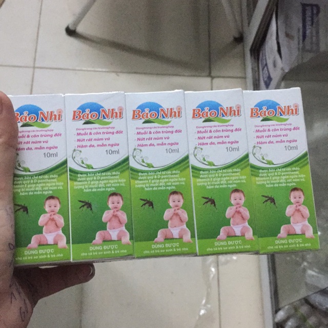 Bảo nhi lăn vết muỗi côn trùng cắn lọ10ml