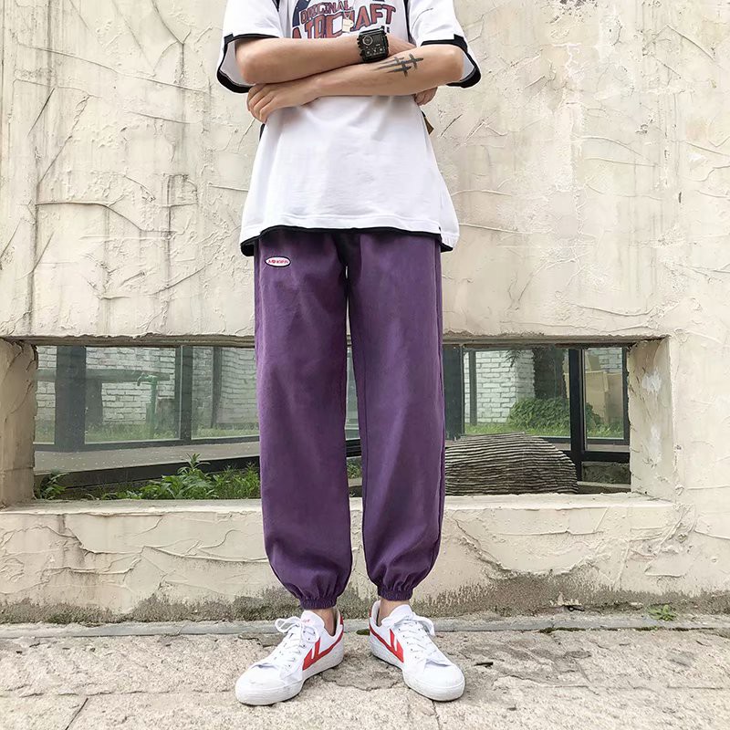 Long pants with wide leg design Dynamic European and American style waist for men | BigBuy360 - bigbuy360.vn