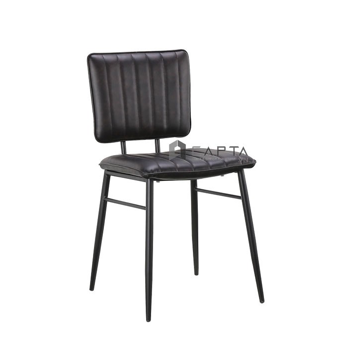 Ghế ăn có nệm chân sắt Retro nhập khẩu | BigBuy360 - bigbuy360.vn
