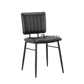 Ghế ăn có nệm chân sắt Retro nhập khẩu