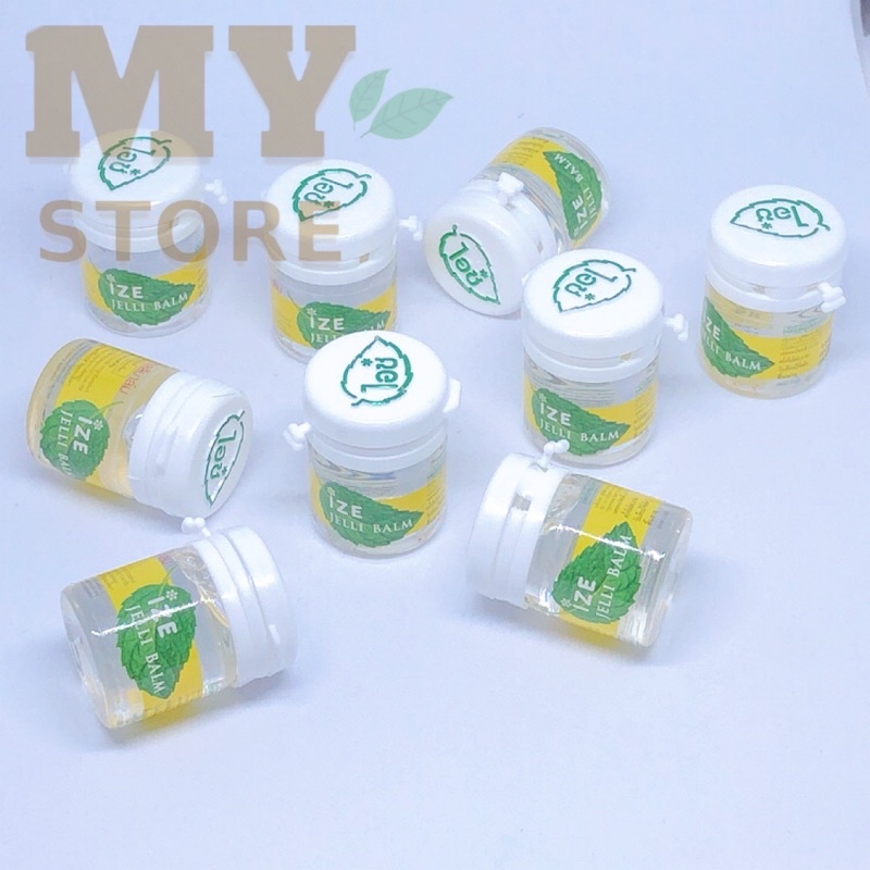 (Chính Hãng) Dầu Nước IZE JELLI BALM THÁI LAN 7cc/ Hương Thơm Bạc Hà Sảng Khoái Bất Tận